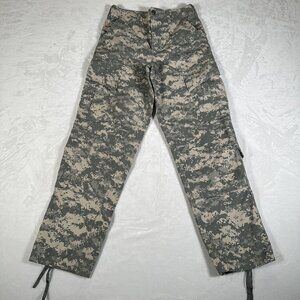 US Army Pants Men Size S Regular Cargo Pockets Camouflage Combat Uniform Trouser